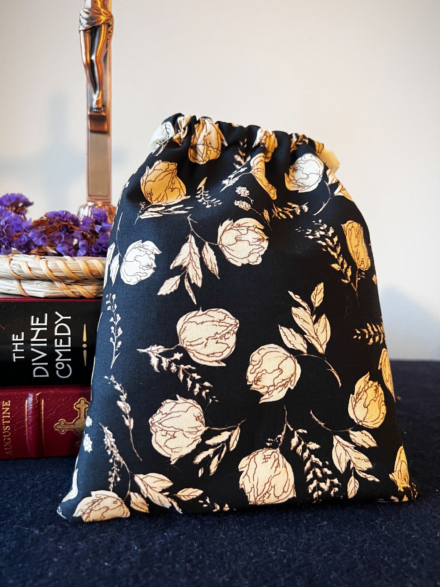 Chapel Veil / Mantilla Drawstring Bags (Various Patterns) 16cm x 20cm