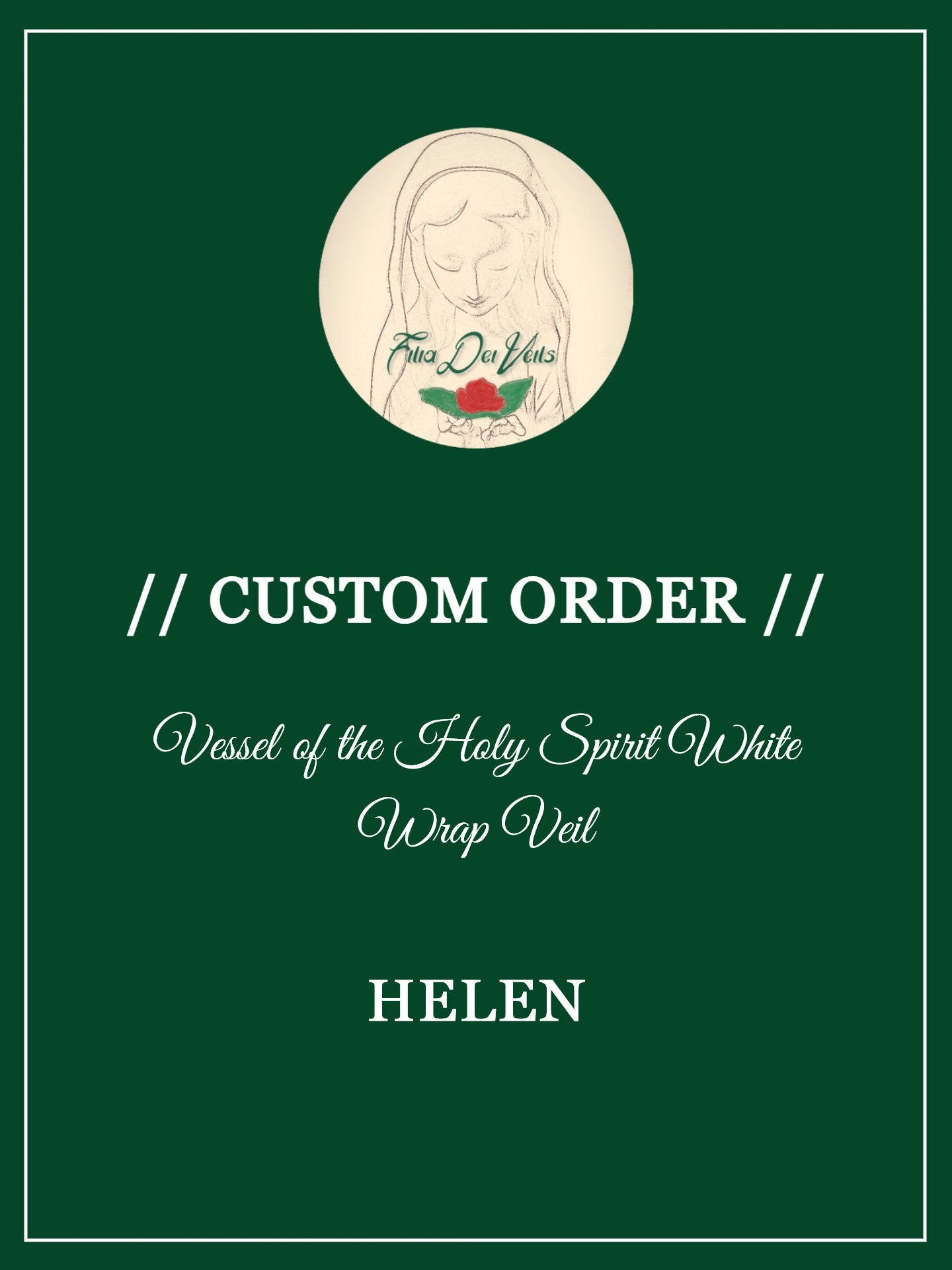 Custom Order: Helen