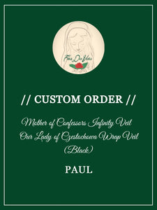 Custom Order: Paul