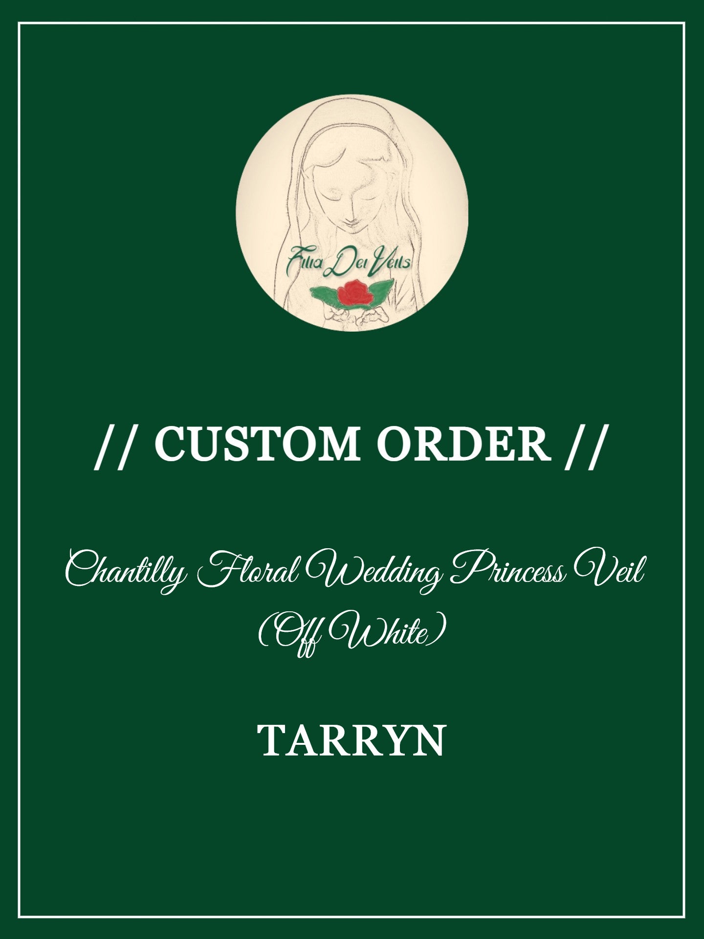 Custom Order: Tarryn
