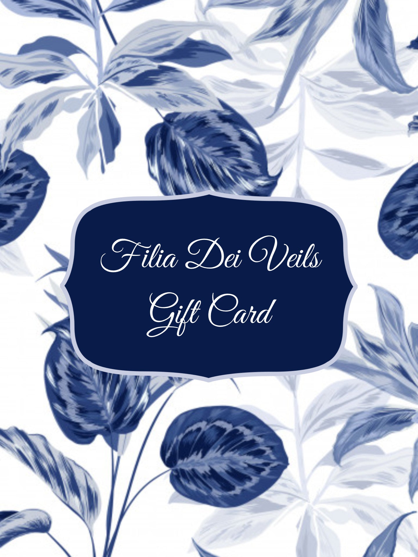 Filia Dei Veils Gift Card